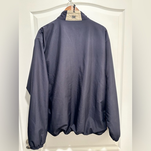 Cutter & Buck Men’s Blue Jacket with Embroidered “Navy,” Size XL / TG - Picture 9 of 14